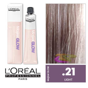 L`Oréal - Coloração MAJIREL GLOW Light .21 Frozen Rosé 50 ml 