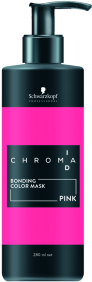 Schwarzkopf - Máscara Chroma ID Bonding Cor Intensiva PINK 280 ml 