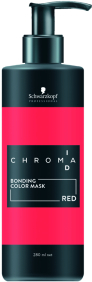 Schwarzkopf - Máscara Chroma ID Bonding Cor Intensiva RED 280 ml 