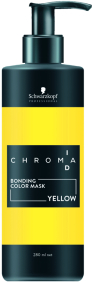 Schwarzkopf - Máscara Chroma ID Bonding Cor Intensiva YELLOW 280 ml 