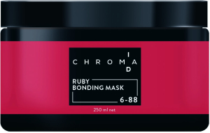 Schwarzkopf - Máscara Chroma ID Bonding Cor Em Casa 6-88 RUBY de 250 ml