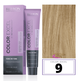 Revlon - Banho de cor COLOR EXCEL Sem Amoníaco 9 Louro Muito Claro 70 ml
