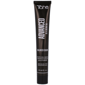 Tahe Advanced Barber - Tinte Gel Crema BALANCED COLOUR 2/3 Castaño Oscuro 60 ml