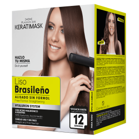 Be Natural - Kit Alisamento Brasileiro KERATIMASK Sem Formol 