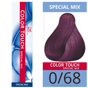 Wella - Baño COLOR TOUCH Special Mix 0/68 Violeta Perla (intensificador) (sin amoniaco) 60 ml