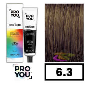 Revlon Proyou - Coloração THE COLOR MAKER 6.3 Louro Escuro Dourado 90 ml 