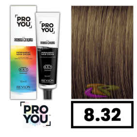 Revlon Proyou - Coloração THE COLOR MAKER 8.32 Louro Claro Pérola 90 ml 