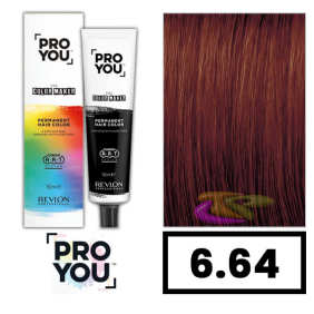 Revlon Proyou - Coloração THE COLOR MAKER 6.64 Louro Escuro Avermelhado 90 ml 