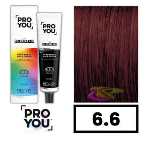 Revlon Proyou - Coloração THE COLOR MAKER 6.6 Louro Escuro Avermelhado 90 ml 