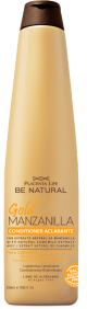 Be Natural - Condicionador Clareador GOLD CAMOMILA cabelos naturais e louros 350 ml