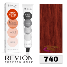 Revlon - NUTRI COLOR FILTERS Toning 740 Cobre Ligeiro 100 ml 