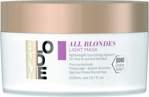 Schwarzkopf Blondme - Mascarilla Todo Tipo de RUBIOS (Light) 200 ml