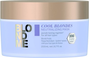 Schwarzkopf Blondme - Mascarilla Neutralizante RUBIOS FRÍOS 200 ml