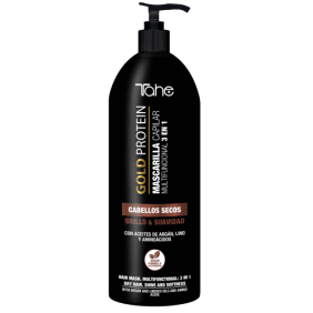 Tahe Gold Protein - Mascarilla Capilar Multifuncional Cabellos Secos 1000 ml