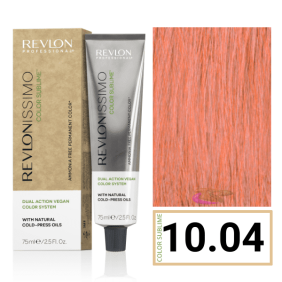 Revlon - Coloração Revlonissimo COLOR SUBLIME (sem amoníaco e vegana) 10.04 Louro Claríssimo Natural Acobreado 75 ml