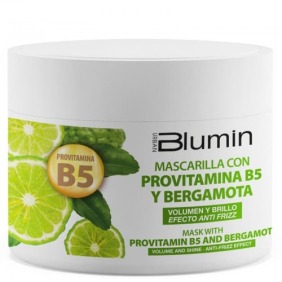 Blumin - Máscara BERGAMOTA E PROVITAMINA B5 (volume e brilho) (Vegano) 300 ml 