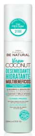 Be Natural - Bifase Desembaraçante VIRGIN COCONUT restauração total 200 ml (Vegano)