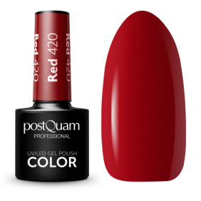 Postquam - Esmalte Uv/Led Gel Polish Color Nº 420 Rojo 5 ml