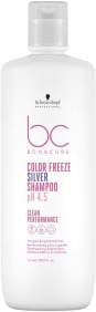 Schwarzkopf Bonacure - Champú pH 4.5 COLOR FREEZE Silver 1000 ml