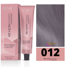 Revlon - Tinte Revlonissimo Pure Colors 012 Ceniza Irisado 60 ml (Ker-Ha Complex)