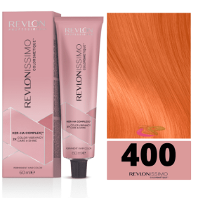 Revlon - Tinte Revlonissimo Pure Colors 400 Naranja 60 ml (Ker-Ha Complex)