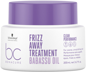 Schwarzkopf Bonacure - Mascarilla FRIZZ AWAY cabellos rebeldes 200 ml