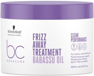 Schwarzkopf Bonacure - Mascarilla FRIZZ AWAY cabellos rebeldes 500 ml