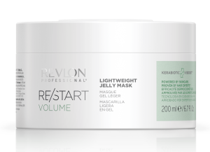 Revlon Restart - Mascarilla Ligera en Gel VOLUME para cabello fino y sin volumen 250 ml
