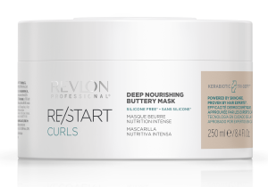 Revlon Restart - Mascarilla Nutritiva Intensa CURL para cabello rizado (Apto Método Curly) 250 ml