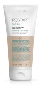 Revlon Restart - Gel-Aceite CURL multiuso (Apto Método Curly) 150 ml