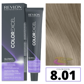 Revlon - Baño COLOR EXCEL 8.01 Rubio Claro Ceniza (sin amoniaco) 70 ml