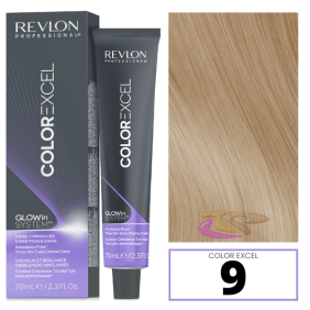 Revlon - Baño COLOR EXCEL 9 Rubio Muy Claro (sin amoniaco) 70 ml