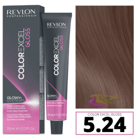 Revlon - Baño COLOR EXCEL GLOSS 5.24 Chocolate Glace 70 ml