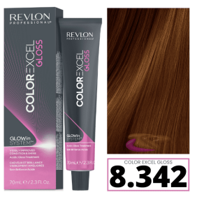 Revlon - Baño COLOR EXCEL GLOSS 8.342 Bronzite (sin amoniaco) 70 ml