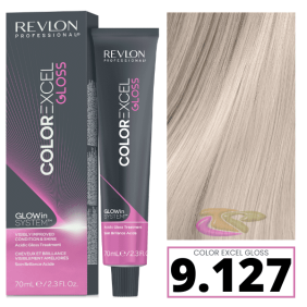 Revlon - Baño COLOR EXCEL GLOSS 9.127 Nude Satin (ANTI ANARANJADO/AMARILLO) (sin amoniaco) 70 ml