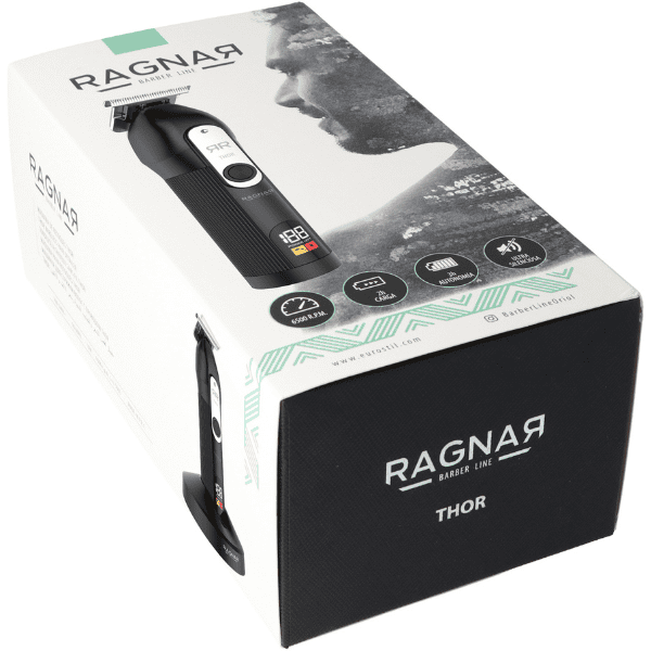 Ragnar - Máquina Cortapelo Retoques THOR Negra con batería (07555/50)