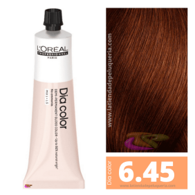 L`Oréal - Coloración DIA COLOR 6.45 Rubio Oscuro Cobrizo Caoba (sin amoniaco) 60 ml