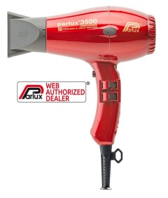 Parlux - Secador de cabelo 3500 SUPERCOMPACT IONIC vermelho (S456001RJ)