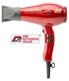 Parlux - Secador de cabelo 3800 ECO FRIENDLY IONIC CERAMIC vermelho (S4507001RJ)