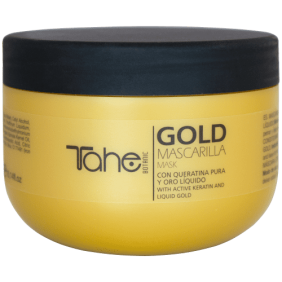 Tahe Botanic - Máscara Keratin Gold OROLIQUIDO com Queratina pura 300 ml