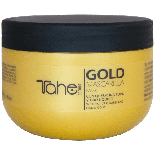 Tahe Botanic - Máscara Keratin Gold OROLIQUIDO com Queratina pura 300 ml