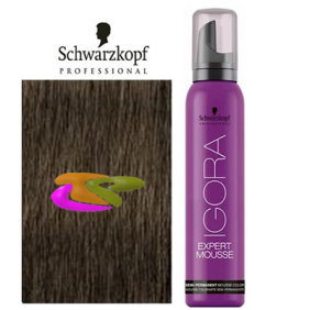  Schwarzkopf - Coloração mousse semi permanente 7-0 Louro Médio 100 ml