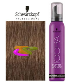 Schwarzkopf - Coloração mousse semi permanente 7-65 Louro Médio Brown Dourado 100 ml