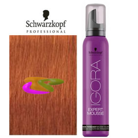 Schwarzkopf - Coloração mousse semi permanente 8-77 Louro Claro Acobreado Intenso 100 ml