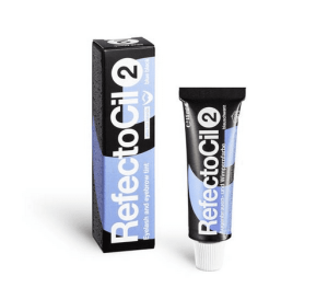 RefectoCil - Coloração para cílios e sobrancelhas Nº2 Preto Azul 15 ml