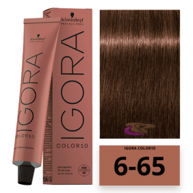 Schwarzkopf - Coloração COLOR Igora 10 Minutos 6-65 Louro Escuro Brown Dourado 60 ml