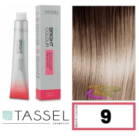 Tassel - Coloração BRIGHT COLOUR com Argão e Queratina Nº 9 LOURO MUITO CLARO 100 ml (03955)