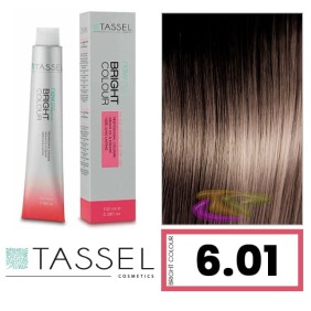 Tassel - Coloração BRIGHT COLOUR com Argão e Queratina Nº 6.01 LOURO ESCURO FRIO 100 ml (03967)