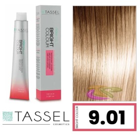 Tassel - Coloração BRIGHT COLOUR com Argão e Queratina Nº 9.01 LOURO MUITO CLARO FRIO 100 ml (03964)