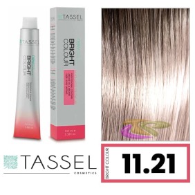 Tassel - Coloração Súper Aclaradora BRIGHT COLOUR com Argão e Queratina Nº 11.21 LOURO EXTRA CLARA PÉROLA CINZA 10...